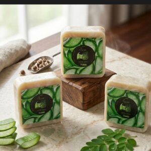 Aloe Vera Moringa Soap 100gm